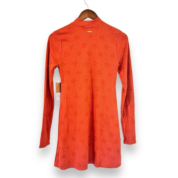 NWT Billabong x The Salty Blonde Size S Coconut Flowers Printed Mock Neck Dress - Picture 10 of 10